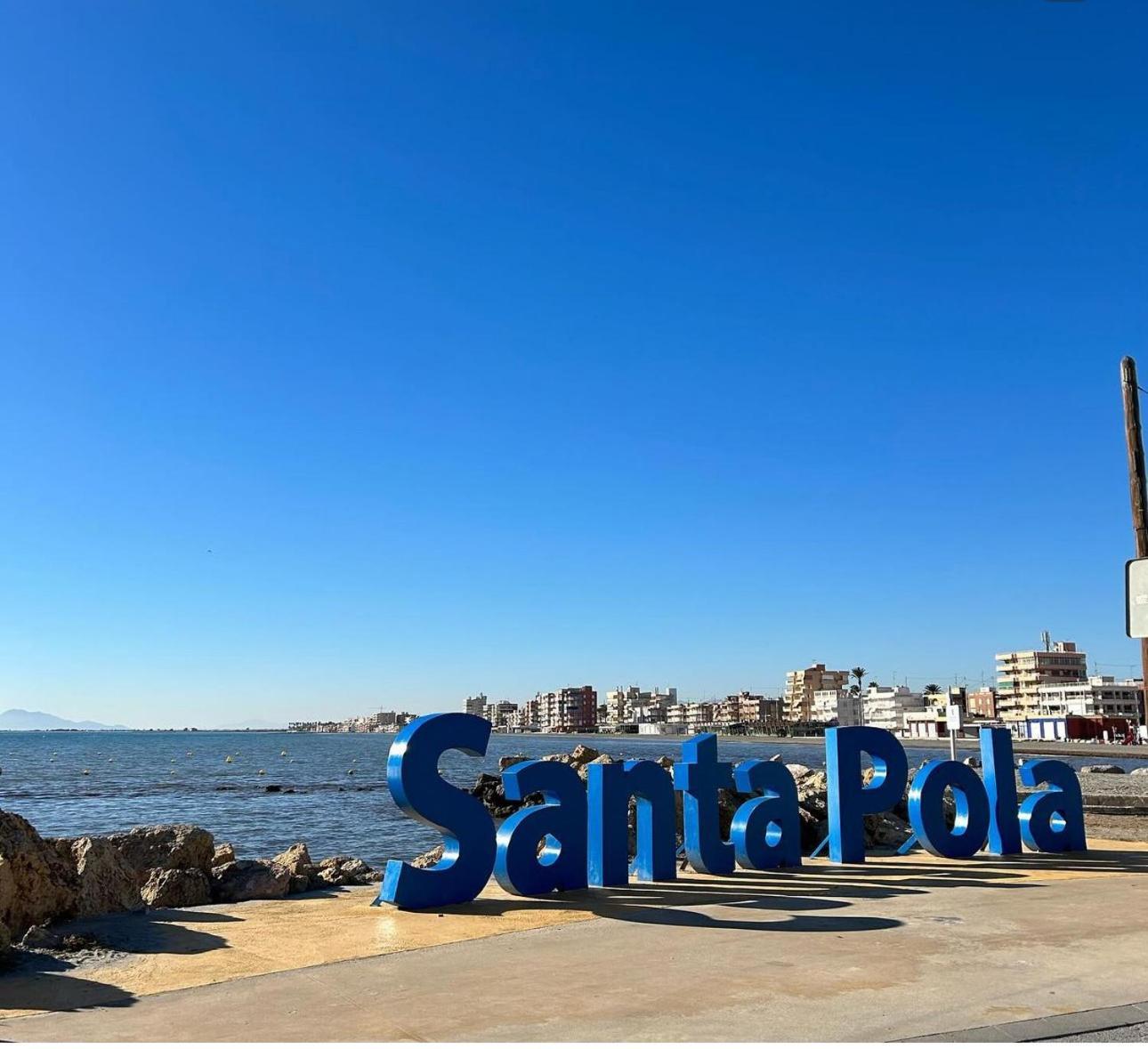 Stylish Apartment In Santa Pola Bagian luar foto