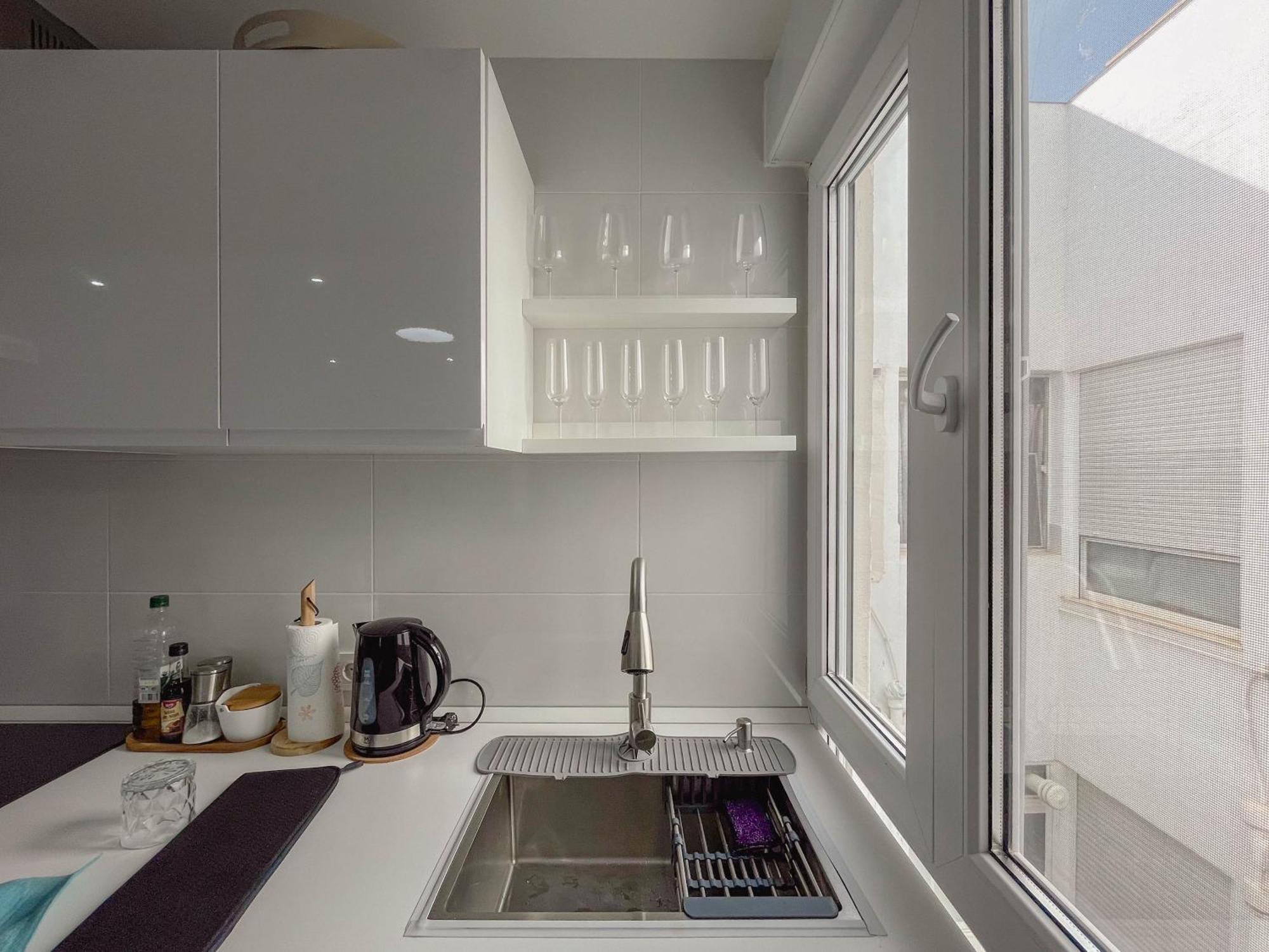 Stylish Apartment In Santa Pola Bagian luar foto